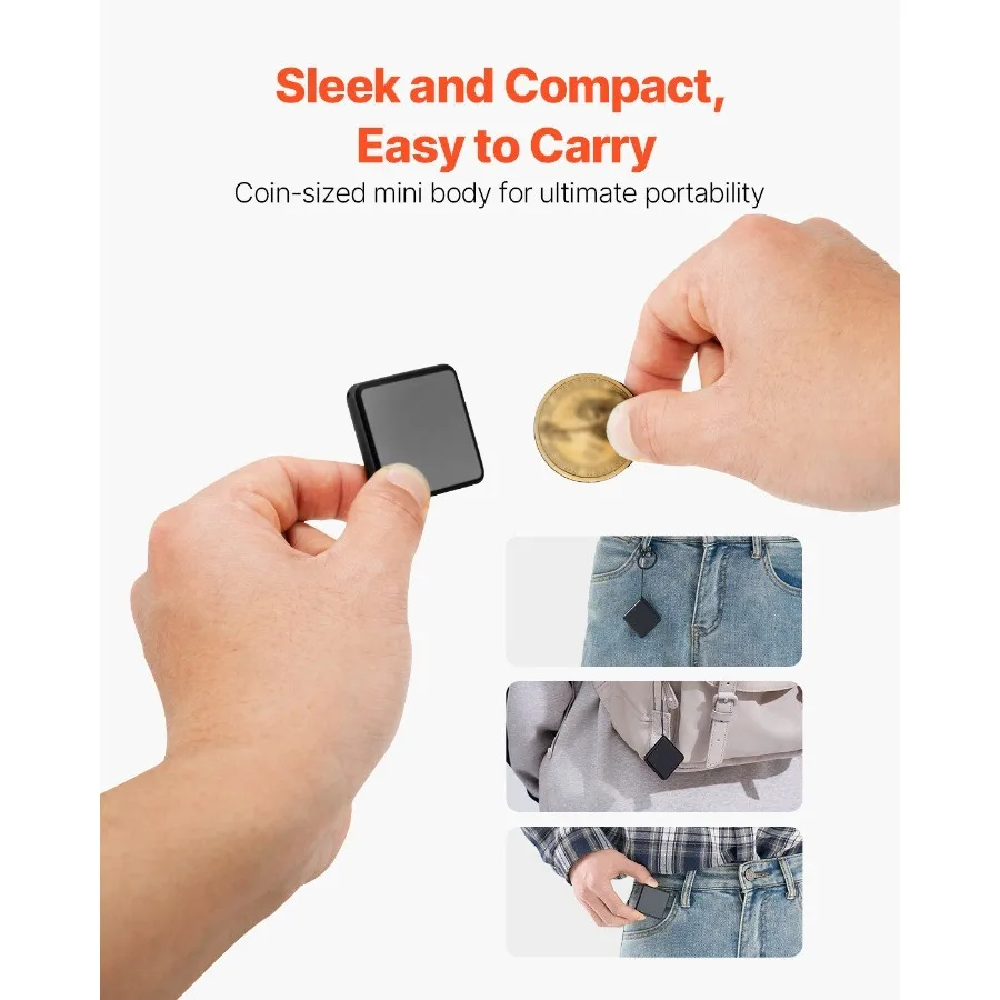 미니 스파이 디지털 음성 활성화 레코더 자석 녹음 청취 장치