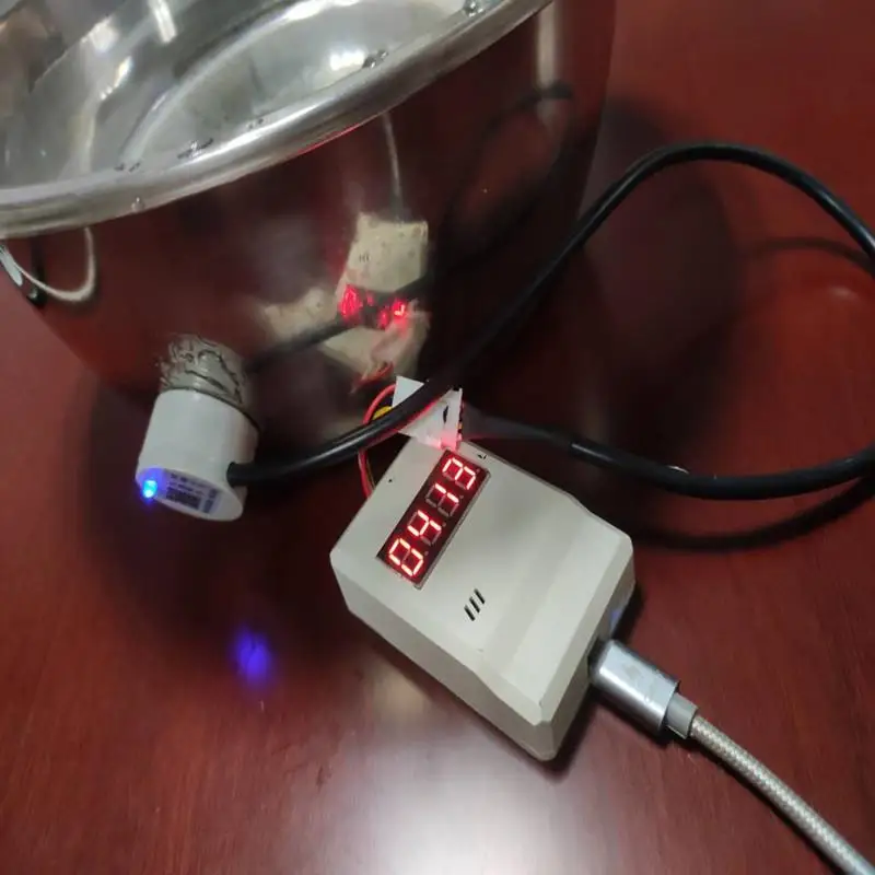 Ultrasonic liquid level sensor Measurement display instrument Digital fuel tank Real-time depth detection Water