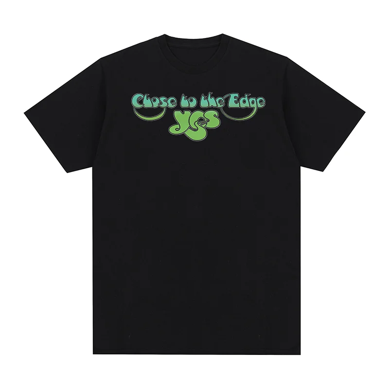 YES CLOSE TO THE EDGE T-shirt Fragile Album Rock Cotton Men T shirt New TEE TSHIRT Womens tops