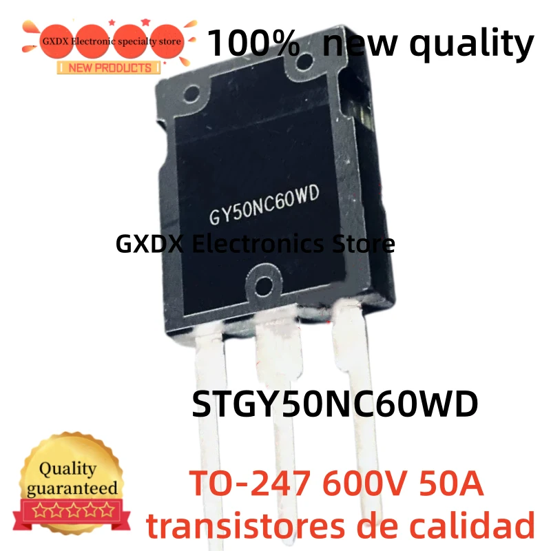 

10-20-30-40-50 штук, 100% новые качественные транзисторы GY50NC60WD STGY50NC60WD TO-247 600V 50A