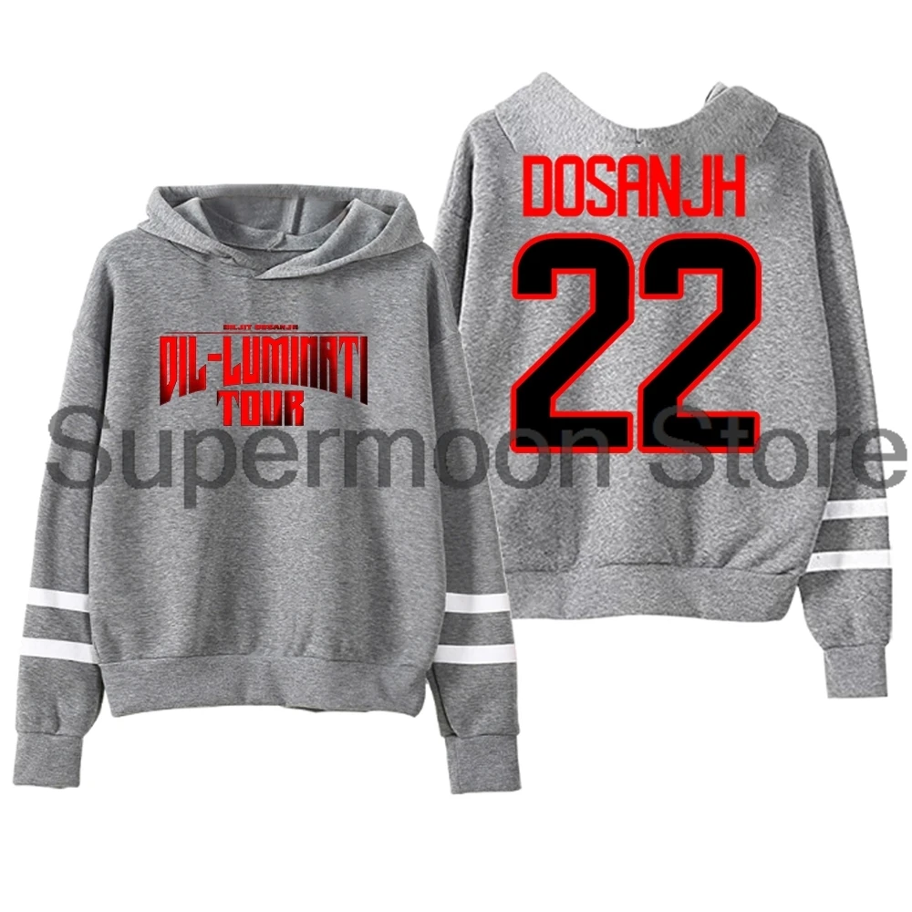 Diljit dosanjh 22 hoodie DIL-luminati เสื้อสเวตเชิ้ตมีฮู้ดแขนขนานไม่มีกระเป๋าสำหรับทัวร์2024