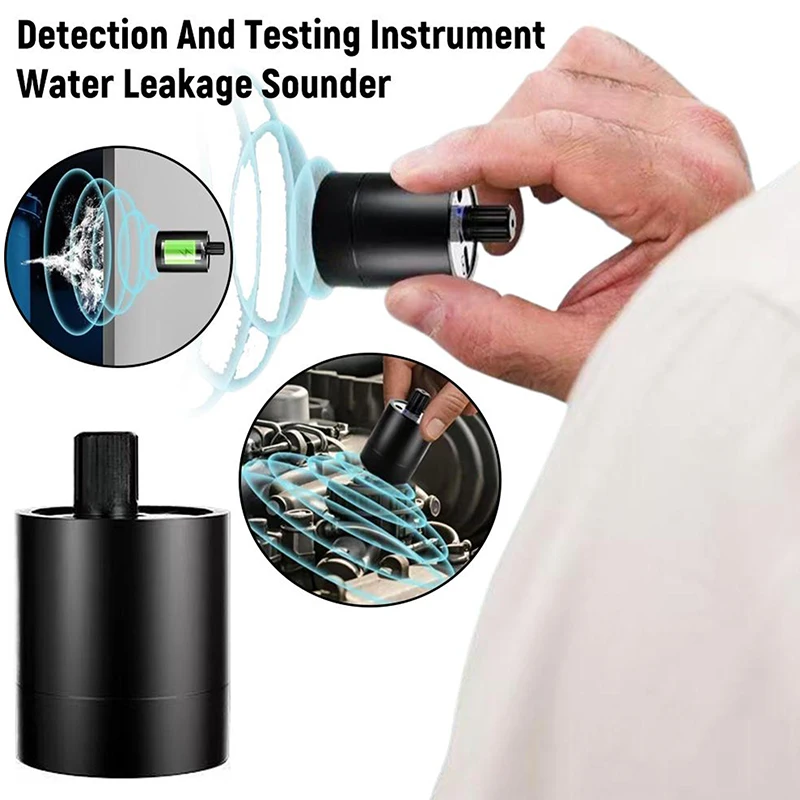For Leak Detection Of Various Construction Pipe Portable Water Leak Detector Multi-functional Sound Collector Suitable