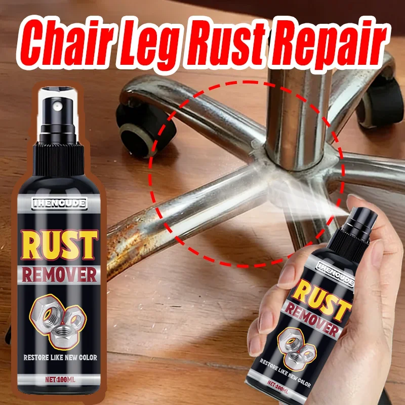 Professional Rust Remover - Safely Removes Tough Rust from Chair Legs, Faucets & Bed Frames, Non-Irritating to Skin