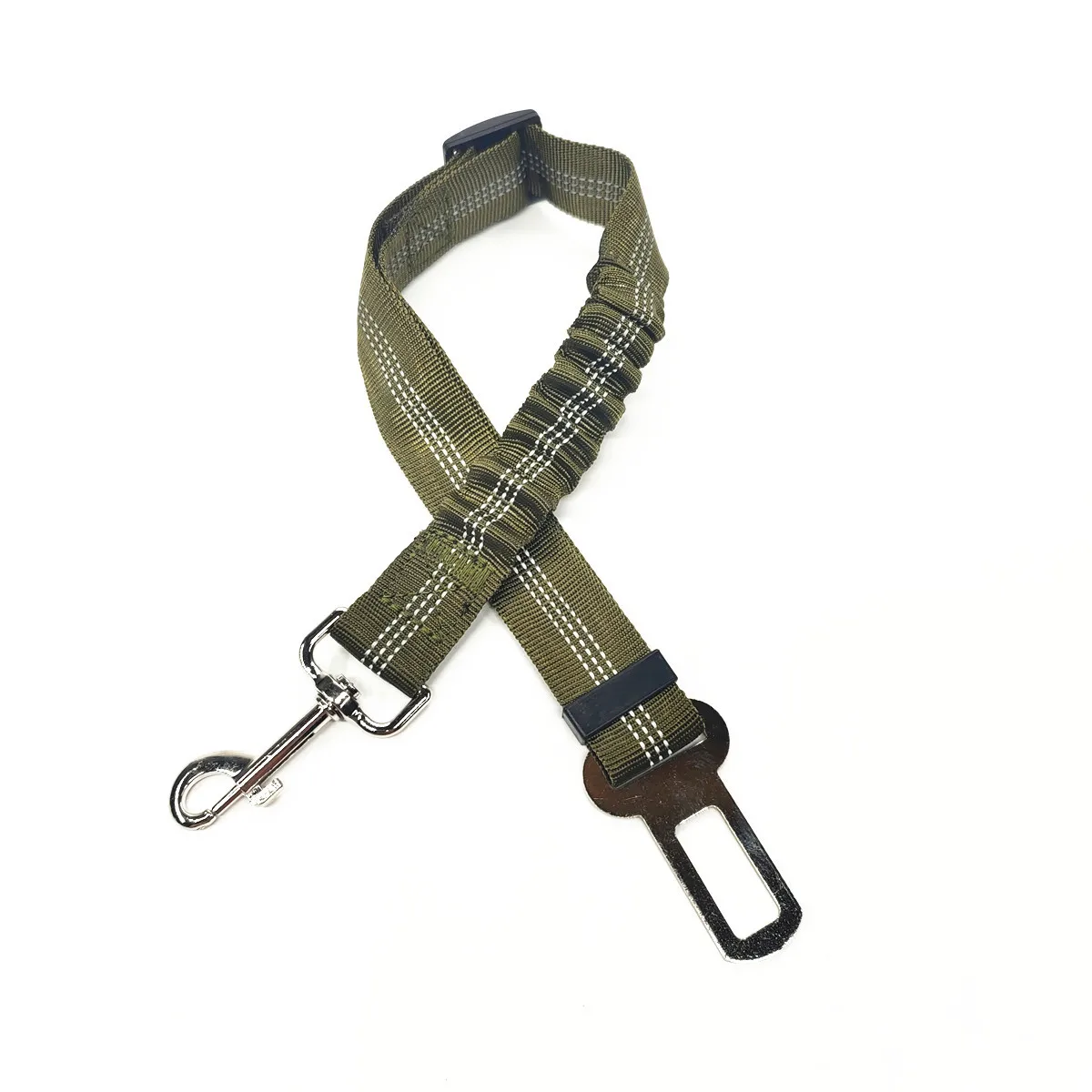 Verstellbarer Hundesautositzgurt für Hunde, Nylon, reflektierende Dämpfung, Elastizität, Auto, Reisen, Hundezubehör für Hunde