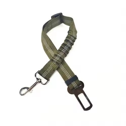 Adjustable Dog Car Seat Belt Harness for Dogs Nylon Reflective Cushioning Elasticity Car Travel Dog Accessories for Dogs - Image 7