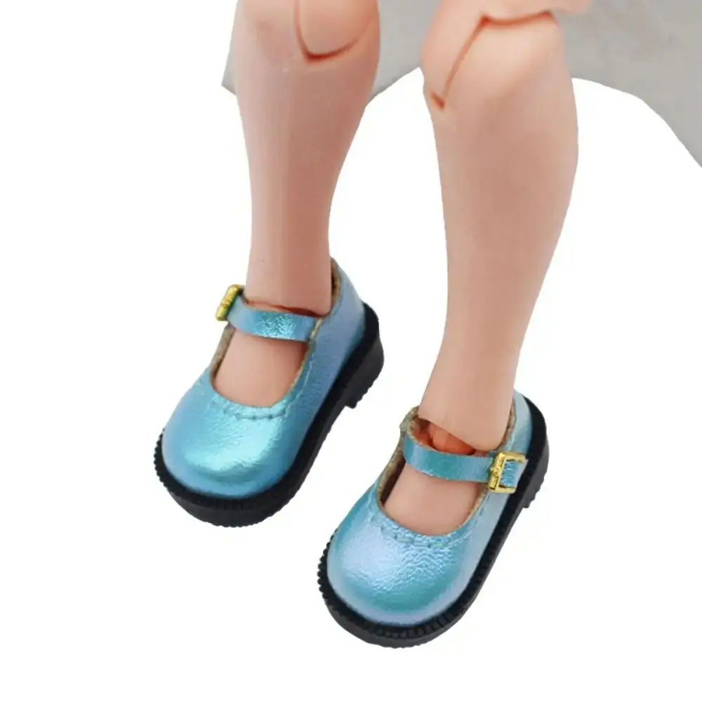 

PU Leather 10cm Cotton Doll Shoes Lightweight Shoes Doll Doll PU Leather Shoes Cute Mini Leather Boots Children Toys