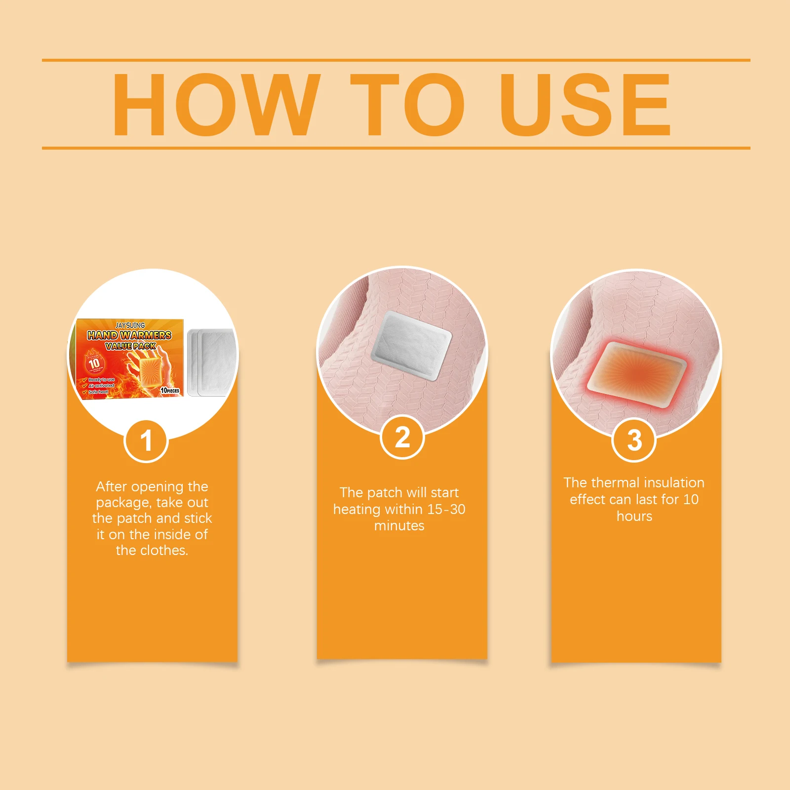 رقعة أطفال دافئة محمولة، تسخين ذاتي، تسخين سريع، رقعة أطفال دافئة، حماية من باردة الشتاء، رقعة دافئة تدوم طويلاً #5