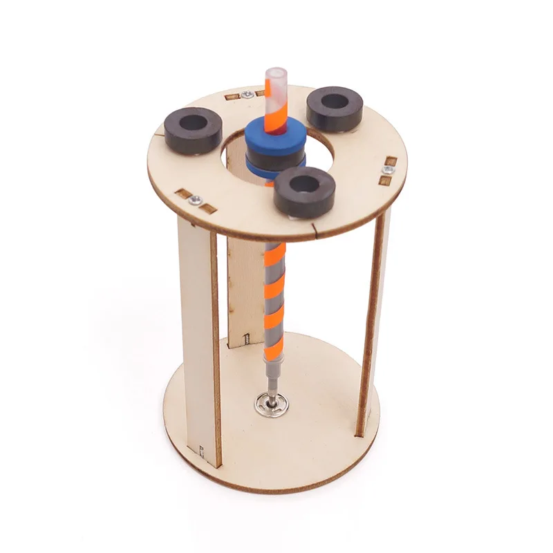 DIY Levitation Pen Model Toys Technologia Science Experimental Tool Kit Learning Educational Wooden Puzzle for Kids G274