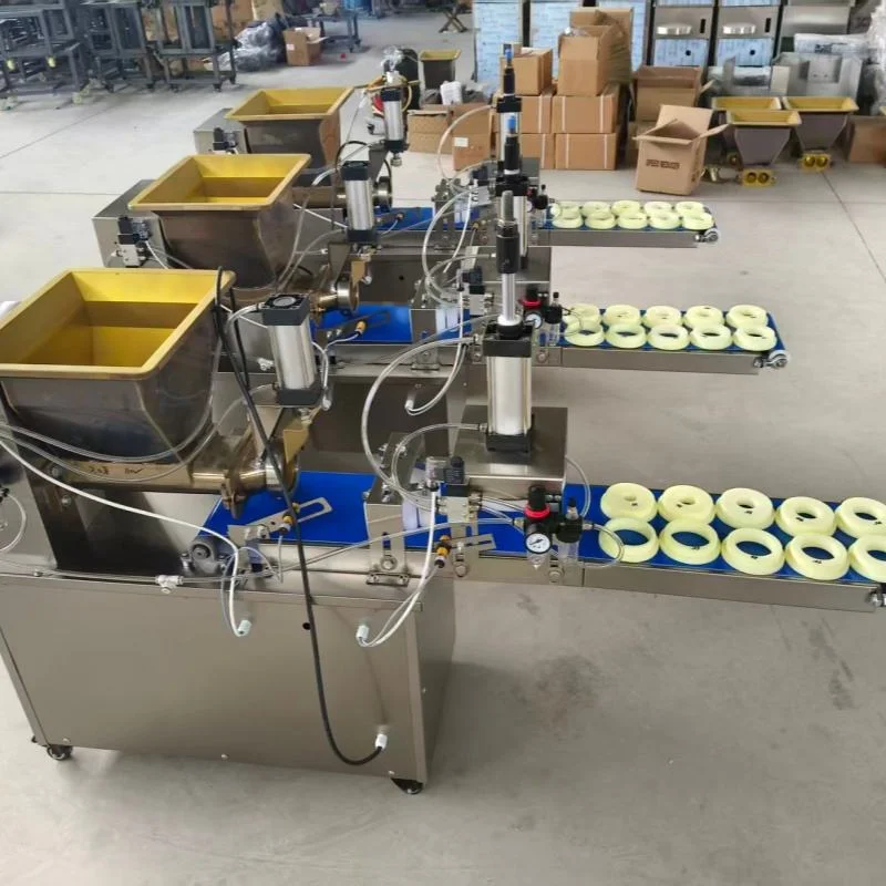 Stainless Steel Pancake Making Machine / Pizza Pressing Machine Dough Press / Dough Divider Rounder Press Machine