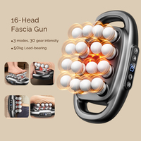 16-Head Fascia Gun High Frequency Vibration Body Massage Machine