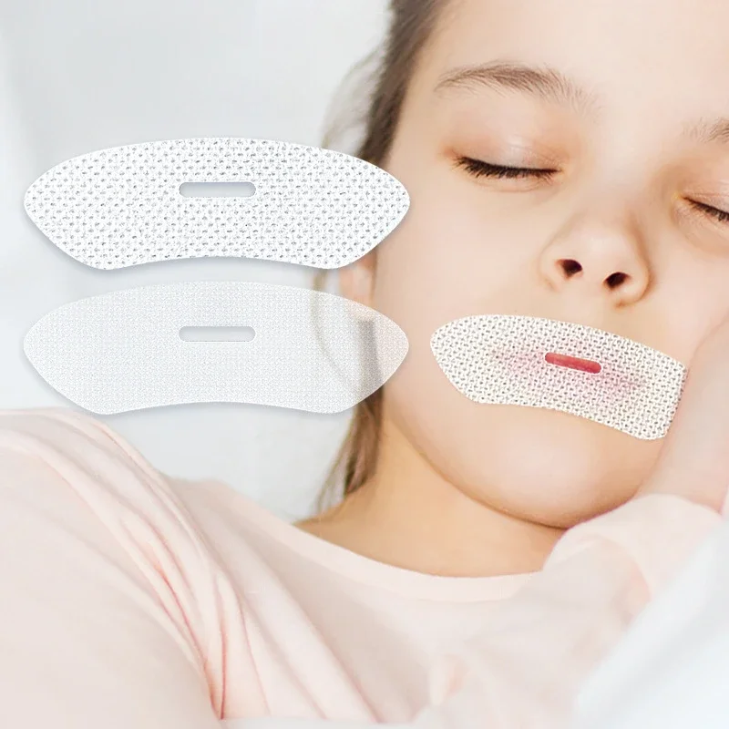 

30Pcs Anti Snoring Sleep Strips Sticker for Adult Night Sleep Lip Nose Breathing Improving Patch Mouth Correction Sticker Tape