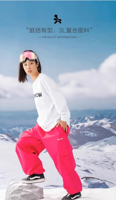 JOHNSNOW(ウィンタースポーツパンツ)XL John Snow Winter New Women And Men's Professional American