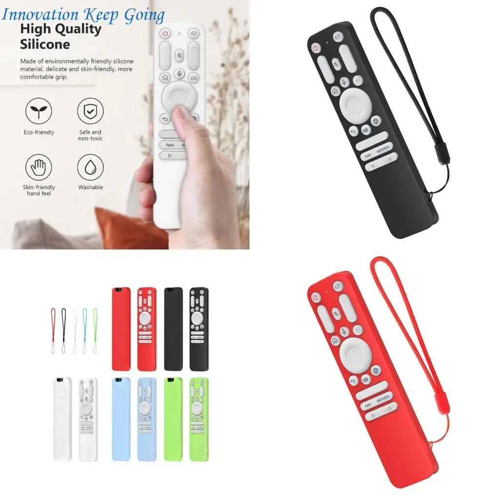 E65C Lightweight Remote Case Silicone Skin with Precise Cutout for AKB76044412