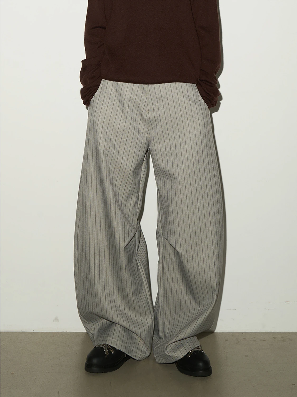 

Женские свободные повседневные брюки MICHINNYON, винтажные, из смесового хлопка и полиэстера, с эластановкой, прямого кроя