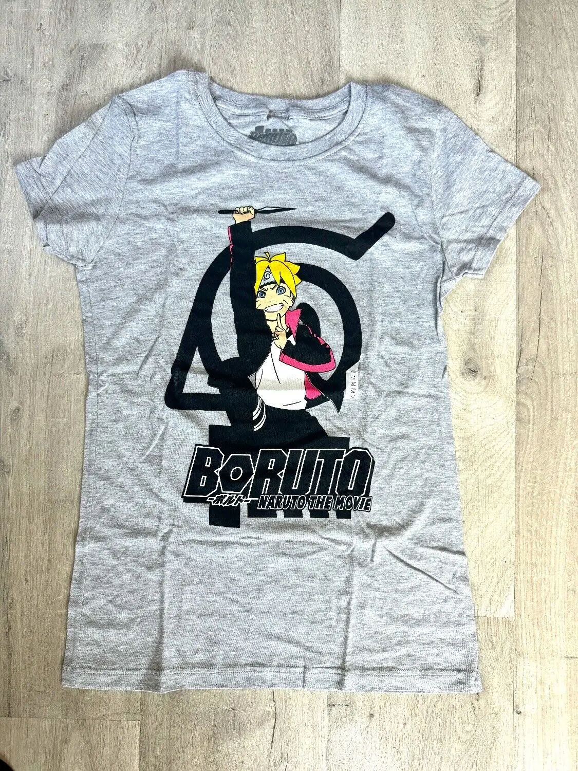 

Anime Boruto Gray Women’s T-Shirt Small