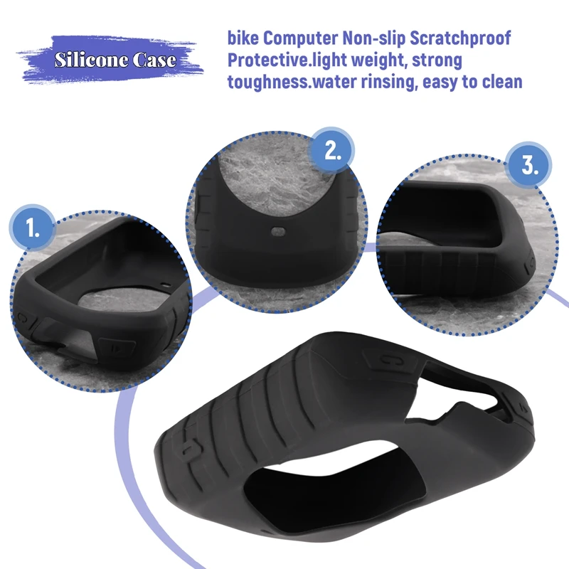 Новый силиконовый чехол для Garmin Edge 830, GPS, велосипедная компьютерная система, защитный чехол, нескользящий, устойчивый к царапинам, защитный, мягкий Co