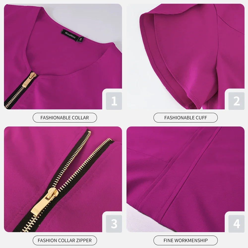 Uniforme infermieristica per medico ospedaliero da donna all'ingrosso casual a maniche corte con scollo a V tute da jogging infermiera farmacia uniformi mediche da lavoro