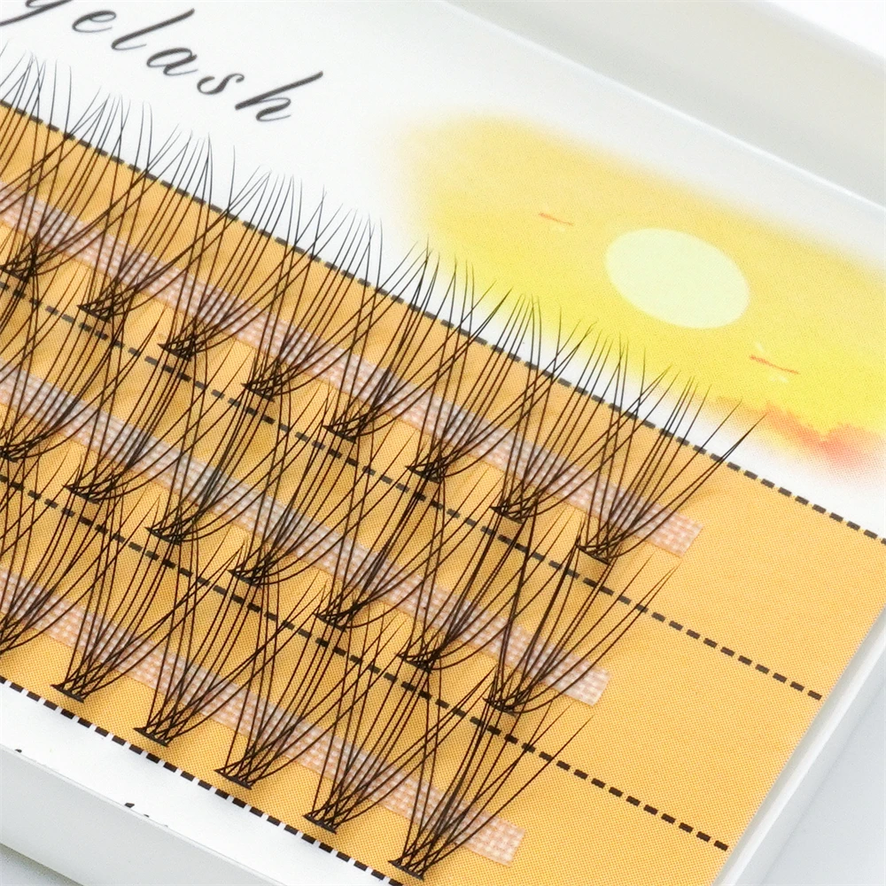 رموش صناعية ناعمة ذات عيون كبيرة طبيعية 1 صندوق 60 مجموعات مكياج شخصي جماعي لعب الأدوار رموش صناعية