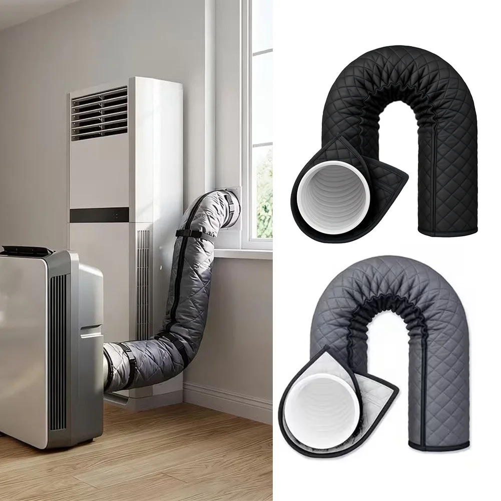 Insulated for Air Conditioner Hose Cover Wrap for Exhaust Ducts 5.8 to 6 Inch Diameter Compatible with Portable AC Units