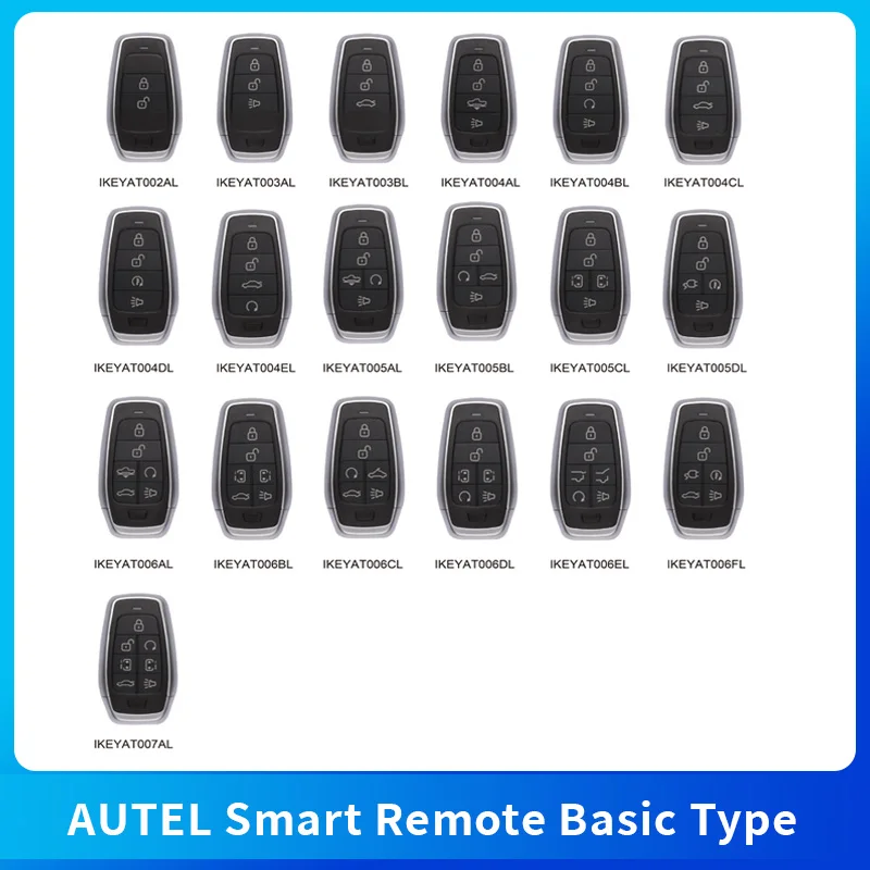 

Autel Car Universal Smart Key for MaxiIM KM100 IM508 IM608 Programmer IKEYAT004AL IKEYAT005AL IKEYAT006AL