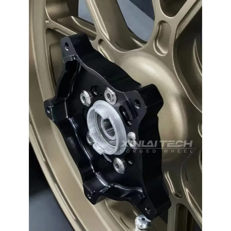 Anodized Custom Forged Motorcycle Wheels Sportbike Motorbike Racing Bike Alloy Supermoto Wheels for Aprilia SRMAX Wheels