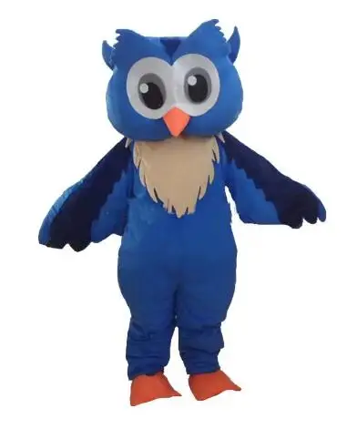 New Adult Hot Sale Owl Mascot Costume Christmas Fancy Dress Halloween Mascot Costume Free Ship