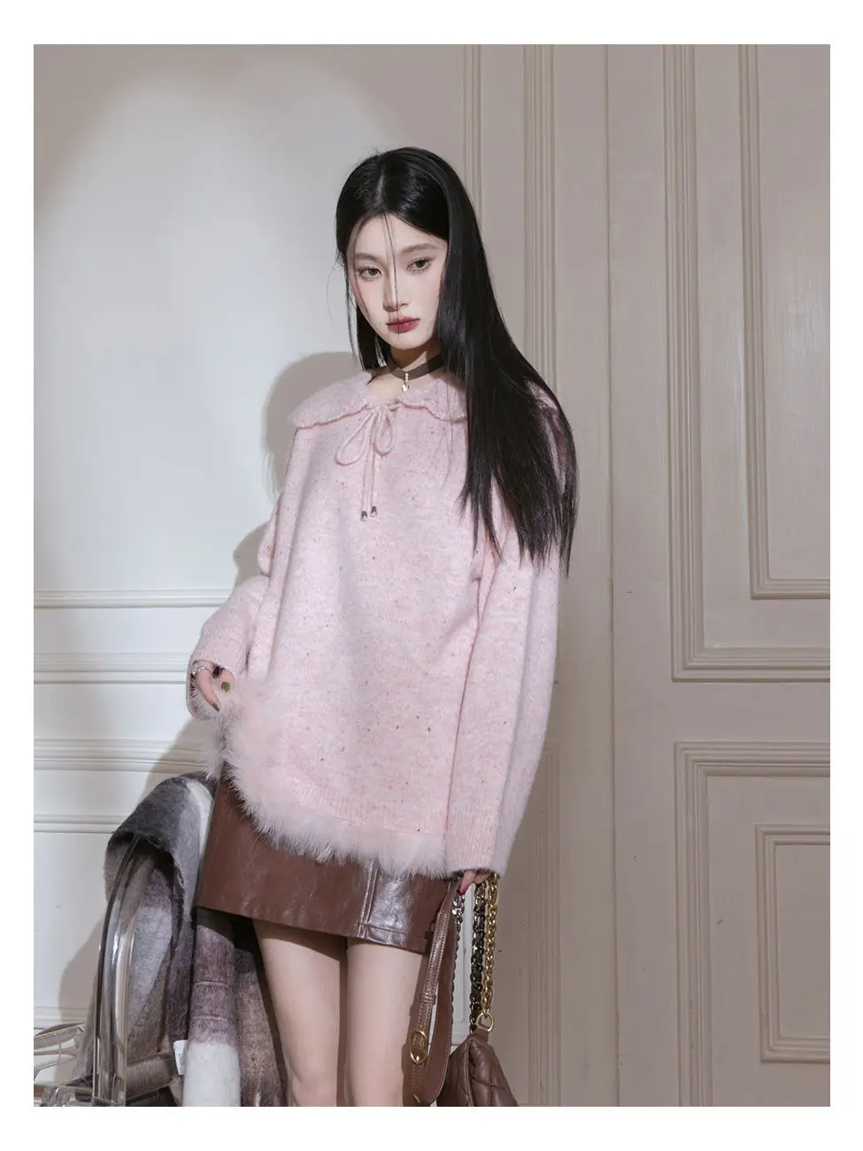 

Свитера Джемперы Пуловеры Женские Y2K Белая овечья шерсть Ярмарок Остров Рождество Праздник Зима Праздничный узор Термальный Уютный Традиционный