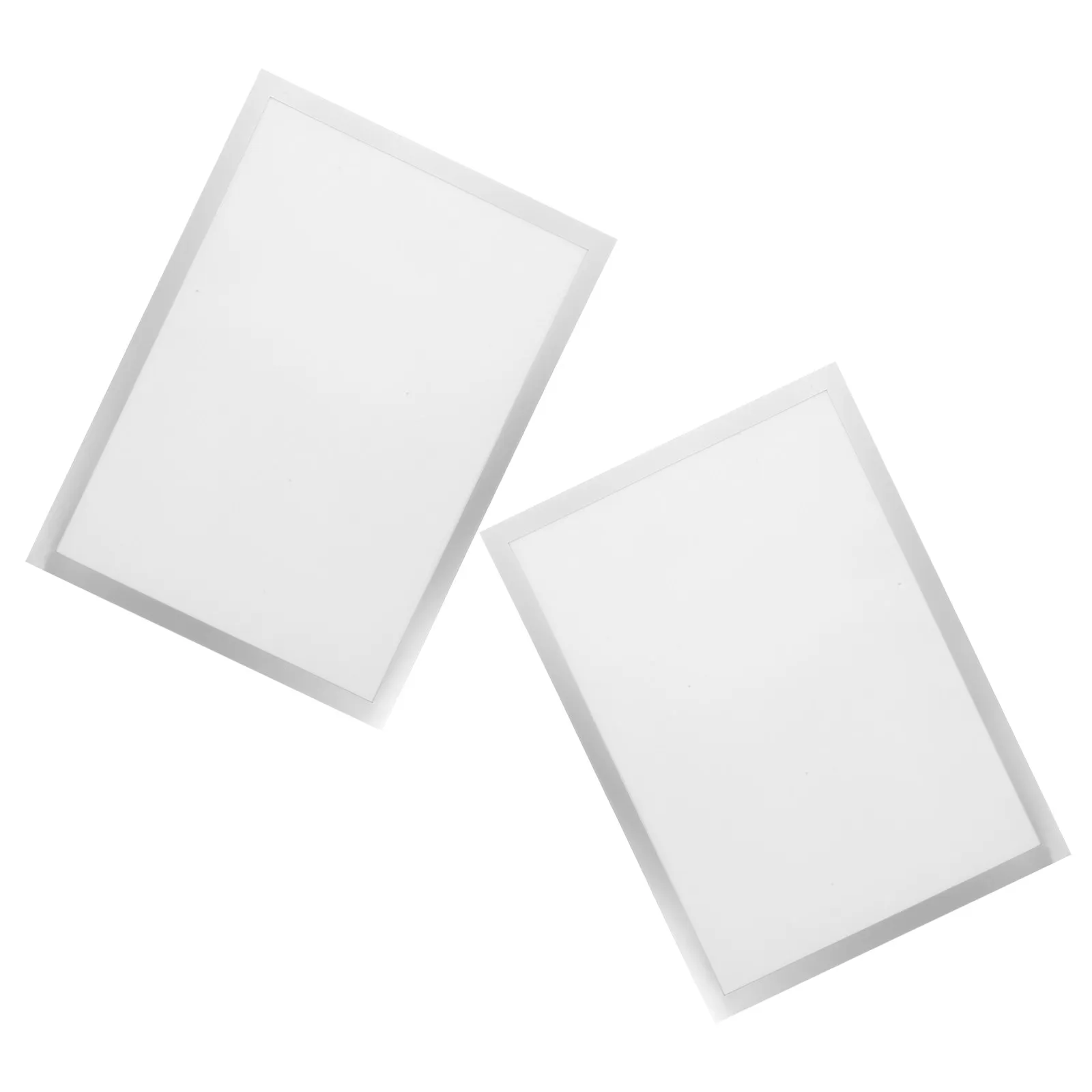 2Pcs Transparent Magnetic Document Holder Self Adhesive Business License Frame Wall Mounted Poster Display Magnet Picture Frames