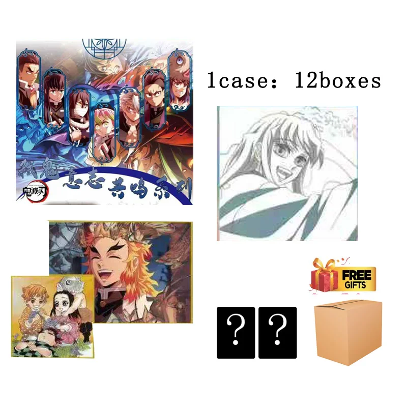 

Коллекция акриловых подставок Demon Slayer 10x10 см, аниме, глухая коробка Gacha Premium, коллекционная
