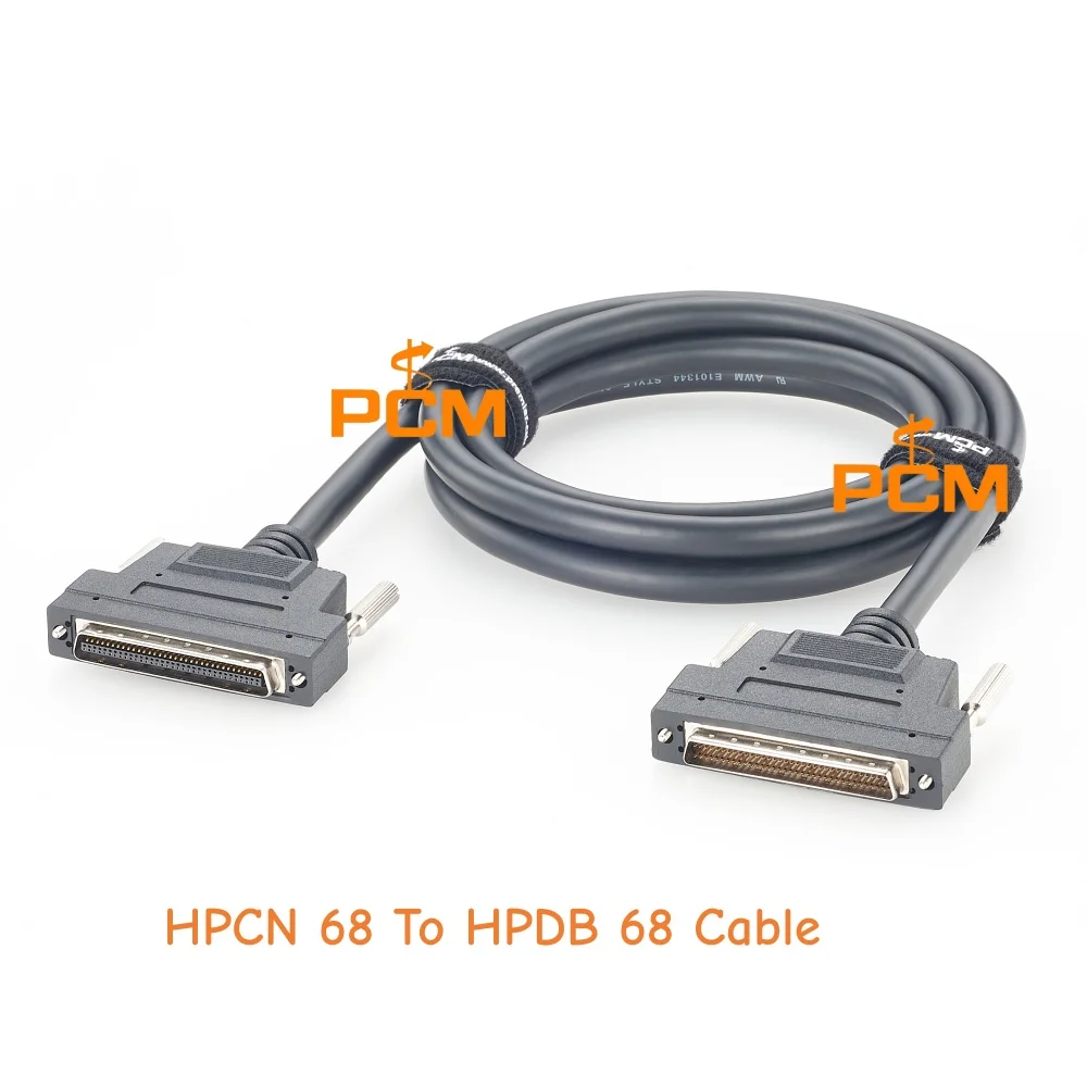68 Pin HPCN68 To HPDB68 Link Cable High Density SCSI Cable EMI Shielded Transmission Cable For Data Acquisition System