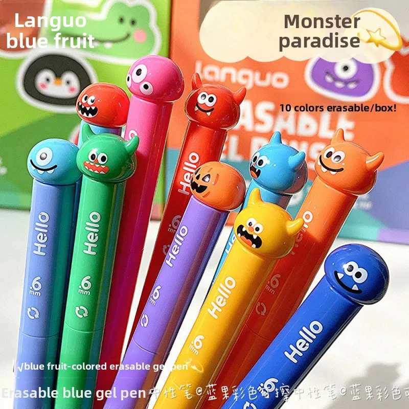 Colorful erasable gel pen set multi-color drawing special student note taking 30 colors