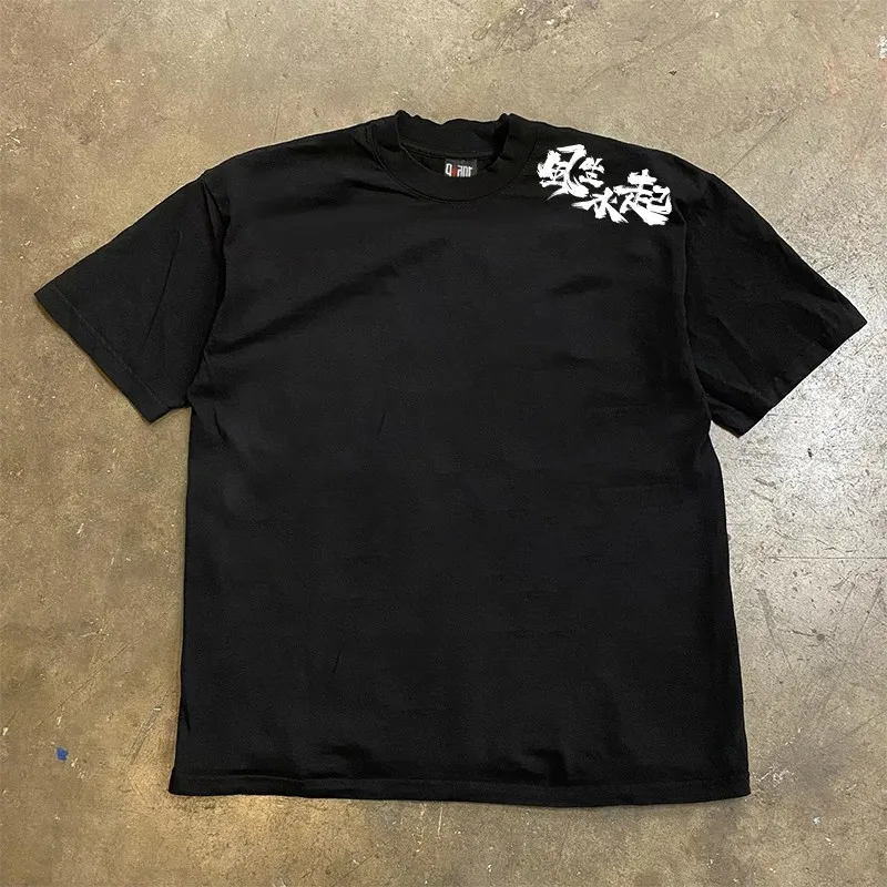 

Loose Fit Pure Cotton ort Sve T-irt ex Casual Faion Sun Protection Print Design High UV Protection Regular Thi...