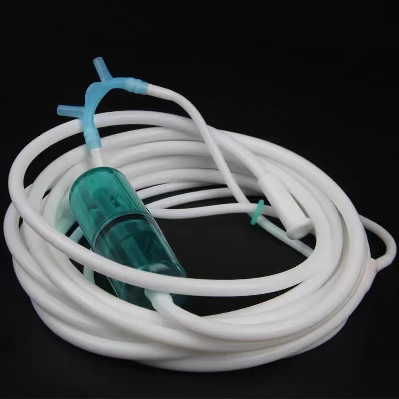 Tubo de succión de máquina de inhalación de hidrógeno de PVC/silicona de alto flujo, cánula Nasal de oxígeno, auriculares tipo Nasal