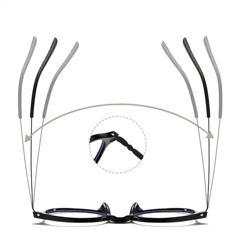 KANSEPT उच्च गुणवत्ता वाले अल्ट्रालाइट शुद्ध टाइटेनियम एंटी ब्लू रीडिंग ग्लास मायोपिया हाइपरोपिया ऑप्टिकल ग्लास प्रिस्क्रिप्शन आईवियर 10 best sales टाइटेनियम पढ़ने के चश्मे - №7