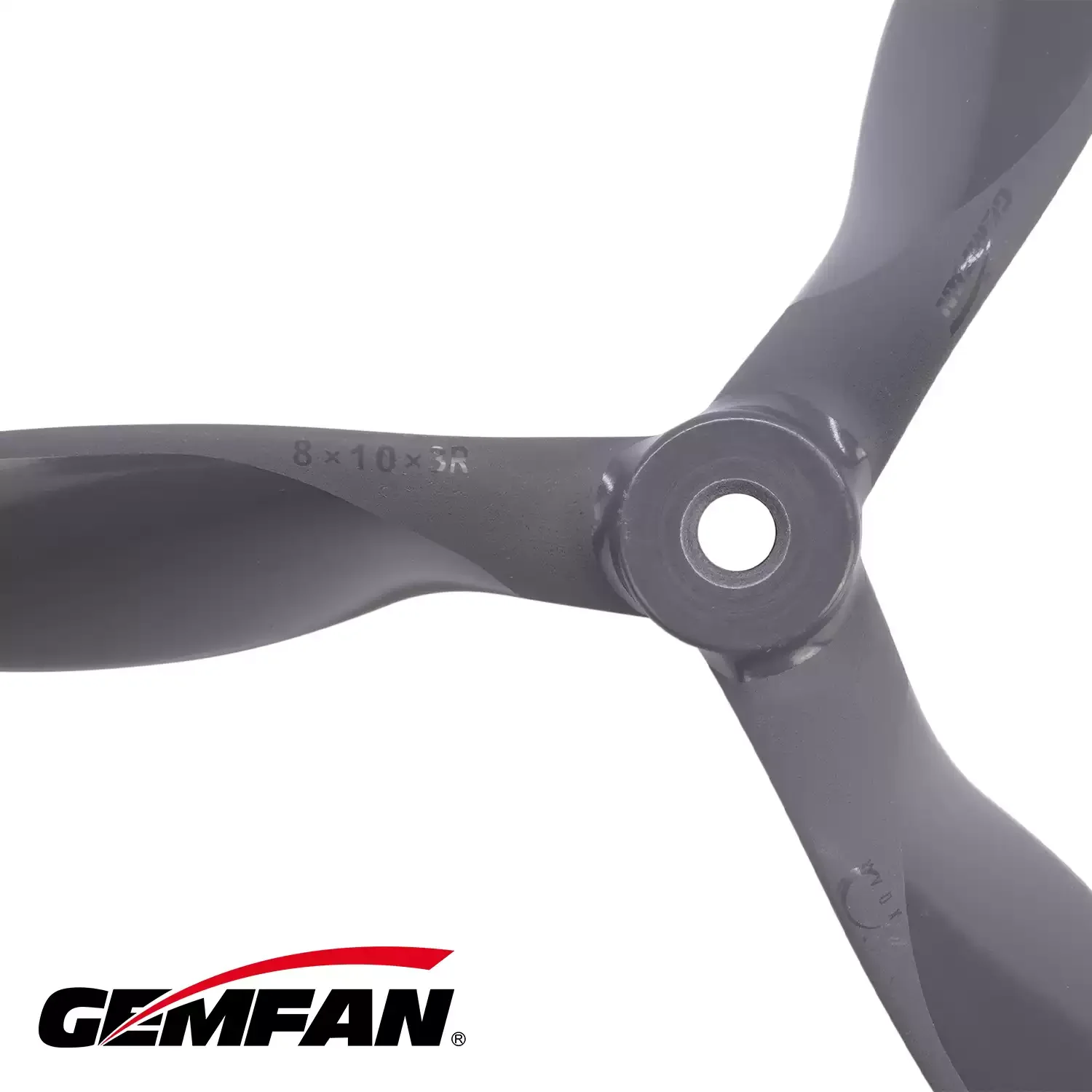 GEMFAN Vortex 8x10x3 Drone Propellers (2 Pack), High-Performance 3-Blade for FPV & Racing