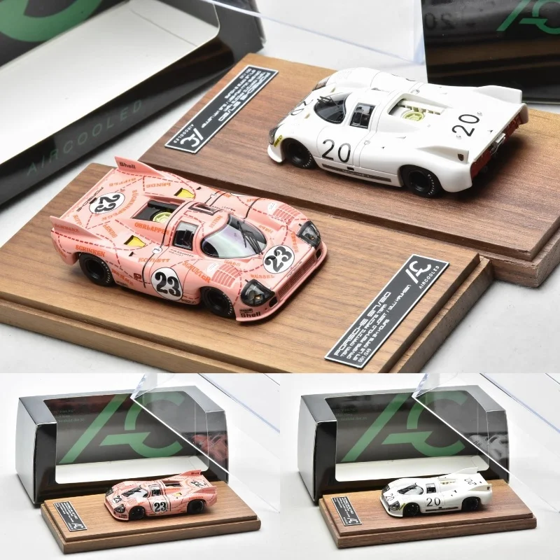 

1:64 Porsche 917/20 Pink pig/test car resin static model, children's collection of decorative toys, holiday gifts for children.