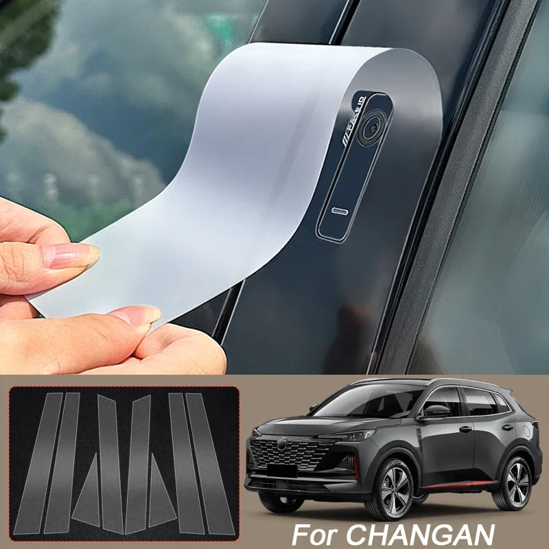 

B Pillars TPU Car Protective Film Auto Window Body Paint Sticker For CHANGAN CS75 X7 CS55 PLUS CS85 CS95 EADO UNI-K UNI-T UNI-V