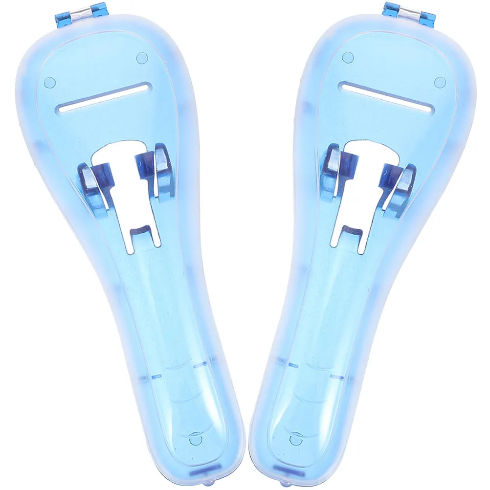 

2Pcs Portable Razor Case Safety Manual Shaver Storage Box Lightweight Shaver Container Travel Protective Organizer