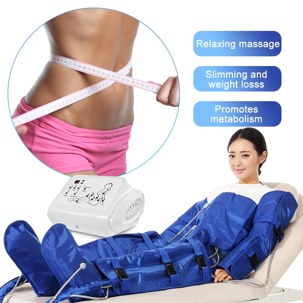

Hot Sale 3 in 1 Lymphatic Drainage Pressotherapy Air Bags Body Slimming Massage Fat Reduce Pressoterapia Machine