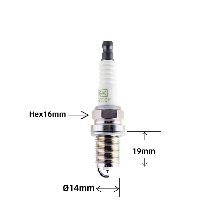 La bujía de platino Ngk Original Bkr6egp 7092 es adecuada para Mg, Mini, Trumpchi, Crown Oe 22401-53j13 de alta calidad