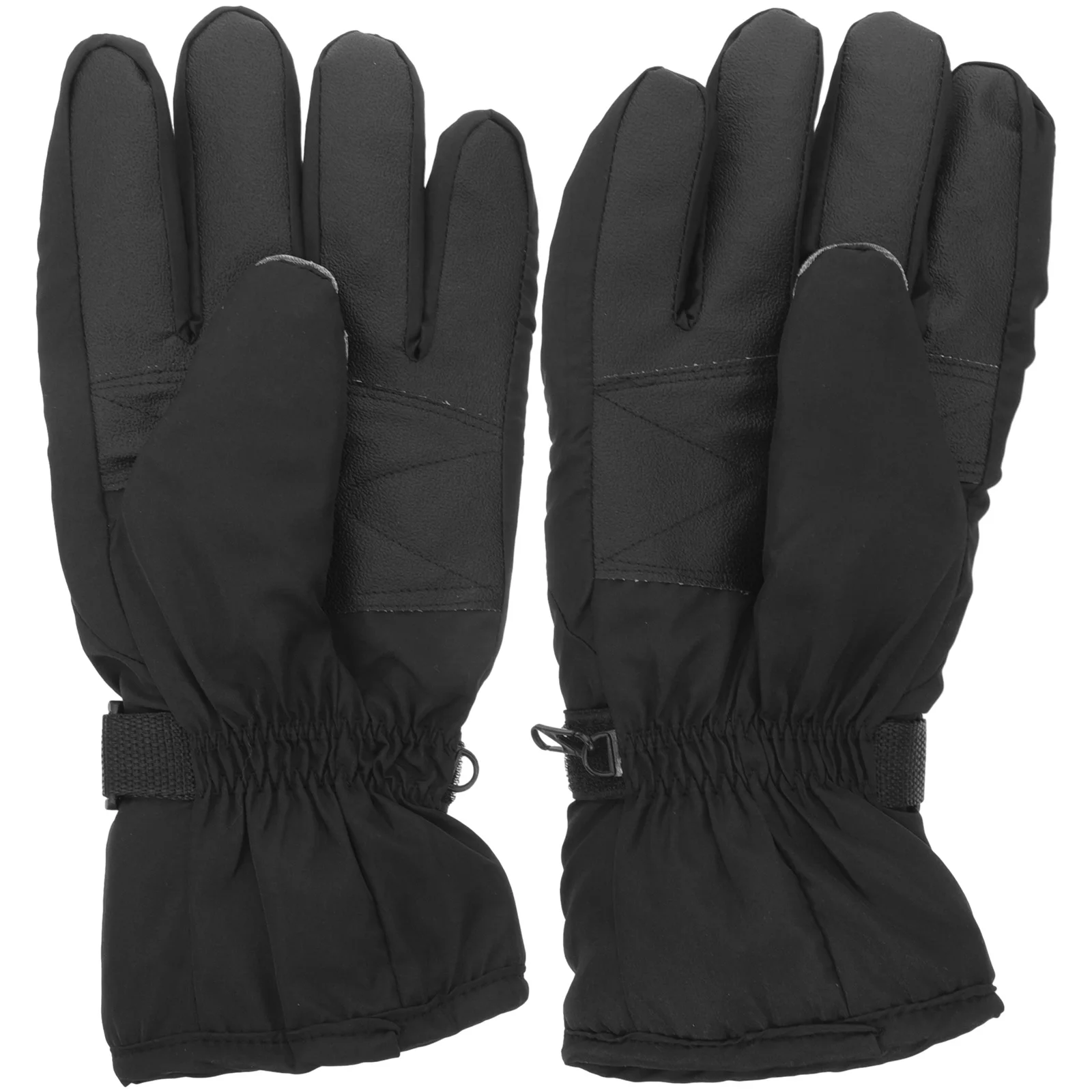 قفازات ساخنة كبيرة مقاومة للماء للتدفئة الكهربائية قفازات شتوية للرياضات الخارجية تعمل باللمس من مزيج القطن الصناعي لركوب الدراجات #5