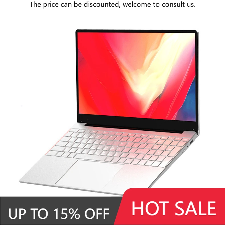 

2024 New Low Price 15.6 Inch Portatil Intel J4105 16gb Ram 256GB SSD Windows 11 Laptop Computer Cheap For Students On Sale