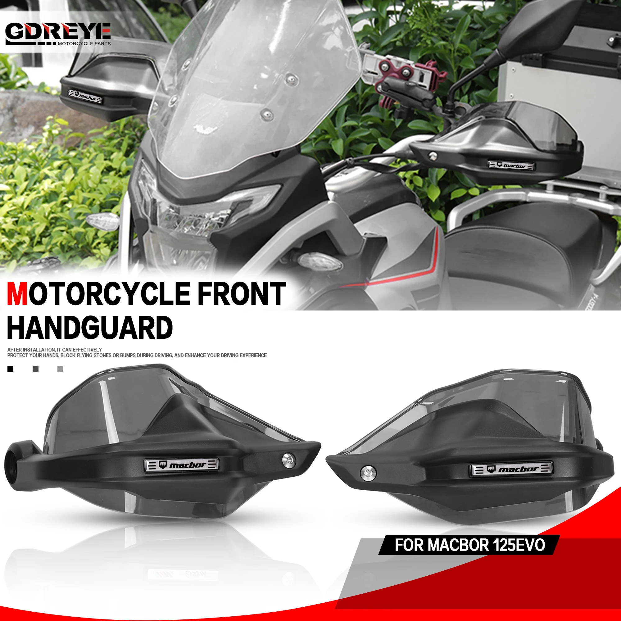 

Для Montana XR1 125 EVO Macbor 125 EV мотоцикла XR1 EVO поручни защита руля лобовое стекло защитный чехол рычаг протекторы