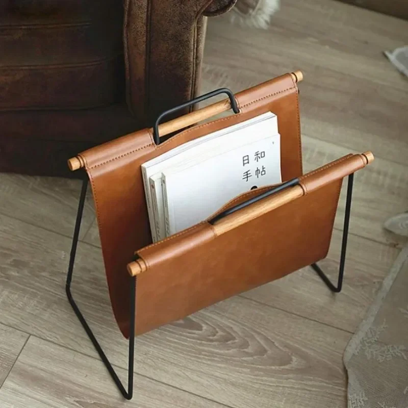 Office Decorative Magazine Newspaper Rack Metal Floor Data Storage Holder For Bedroom Study Living Room Magazine Holder Stand
