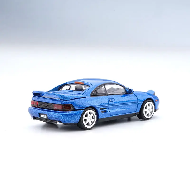 1:64 Toyotas MR2 W20 lega modello di auto sportiva pressofuso veicoli in metallo modello di auto simulazione collezione di Scale in miniatura regalo giocattolo per bambini