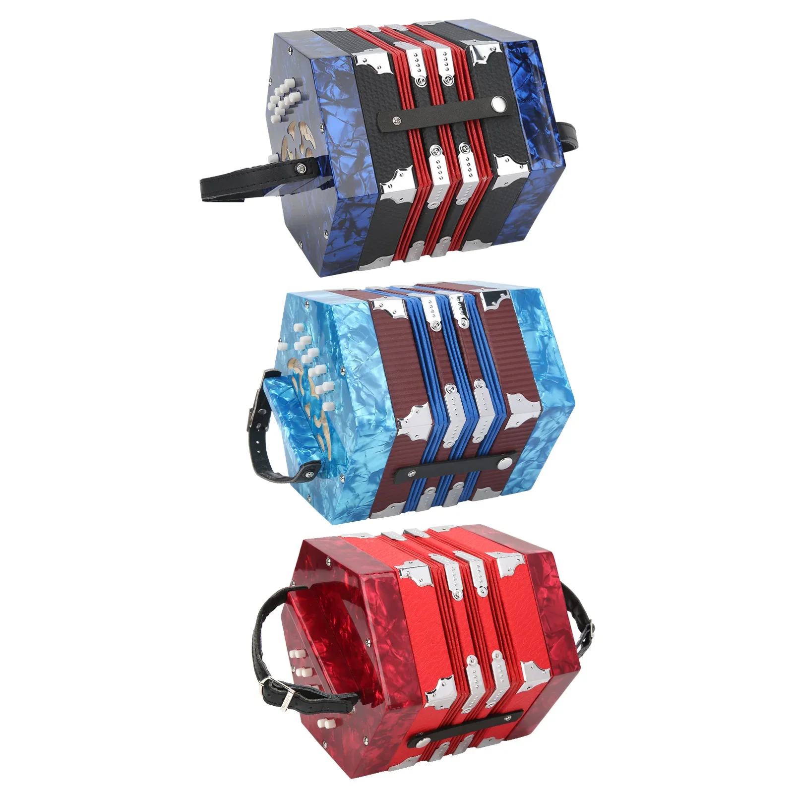 Concertina Instrument Concertina Accordion Concertina Accordion Portable Professional for Adults Musical Instrument Supplies