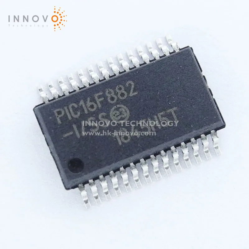 1pcs/lot PIC16F882-I/SS PIC16F882 PIC PIC® 16F Microcontroller IC 8-Bit 20MHz 3.5KB (2K x 14) FLASH 28-SSOP New original