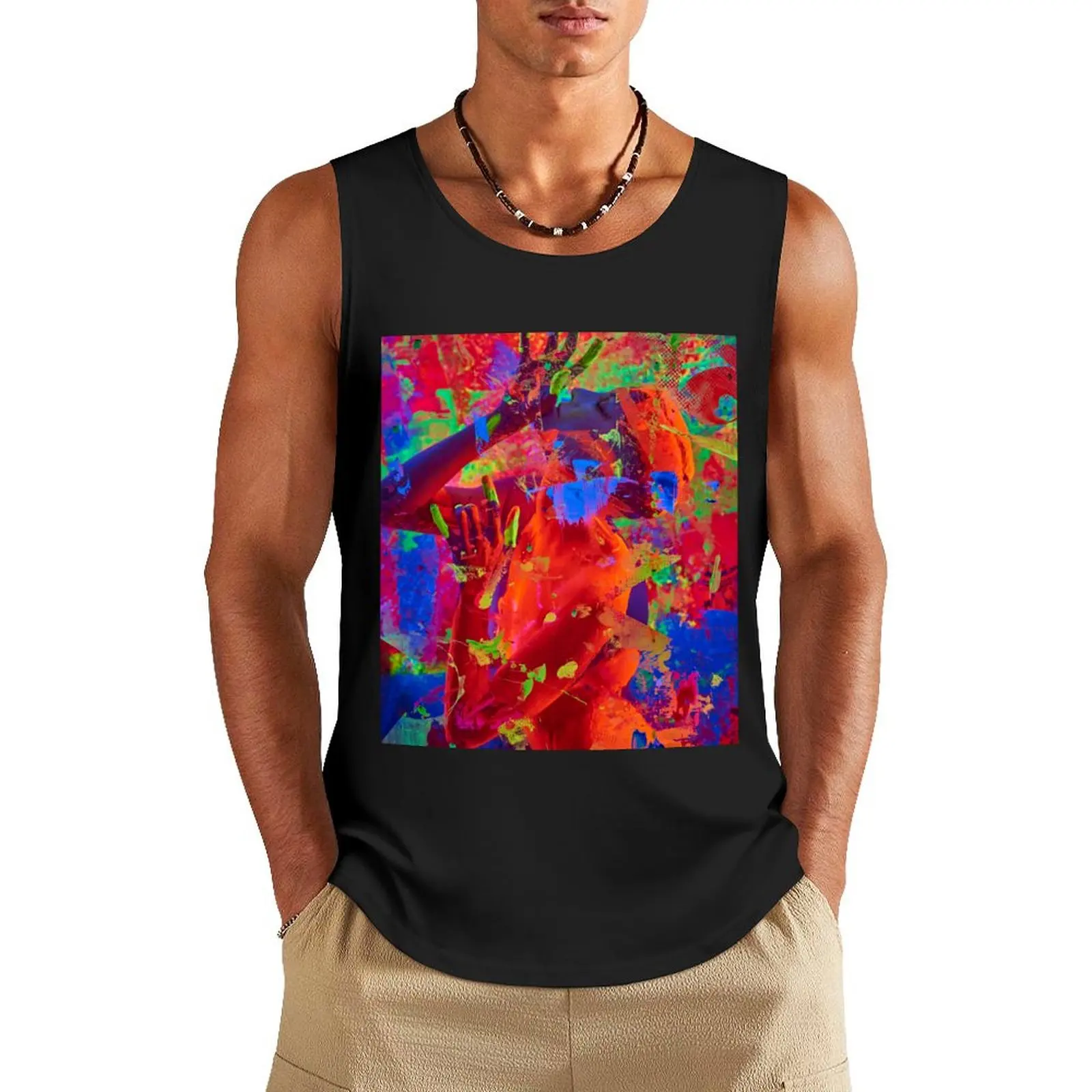 

Electric Dreams Tank Top T-shirt for fitness Gym man Men's sports t-shirt