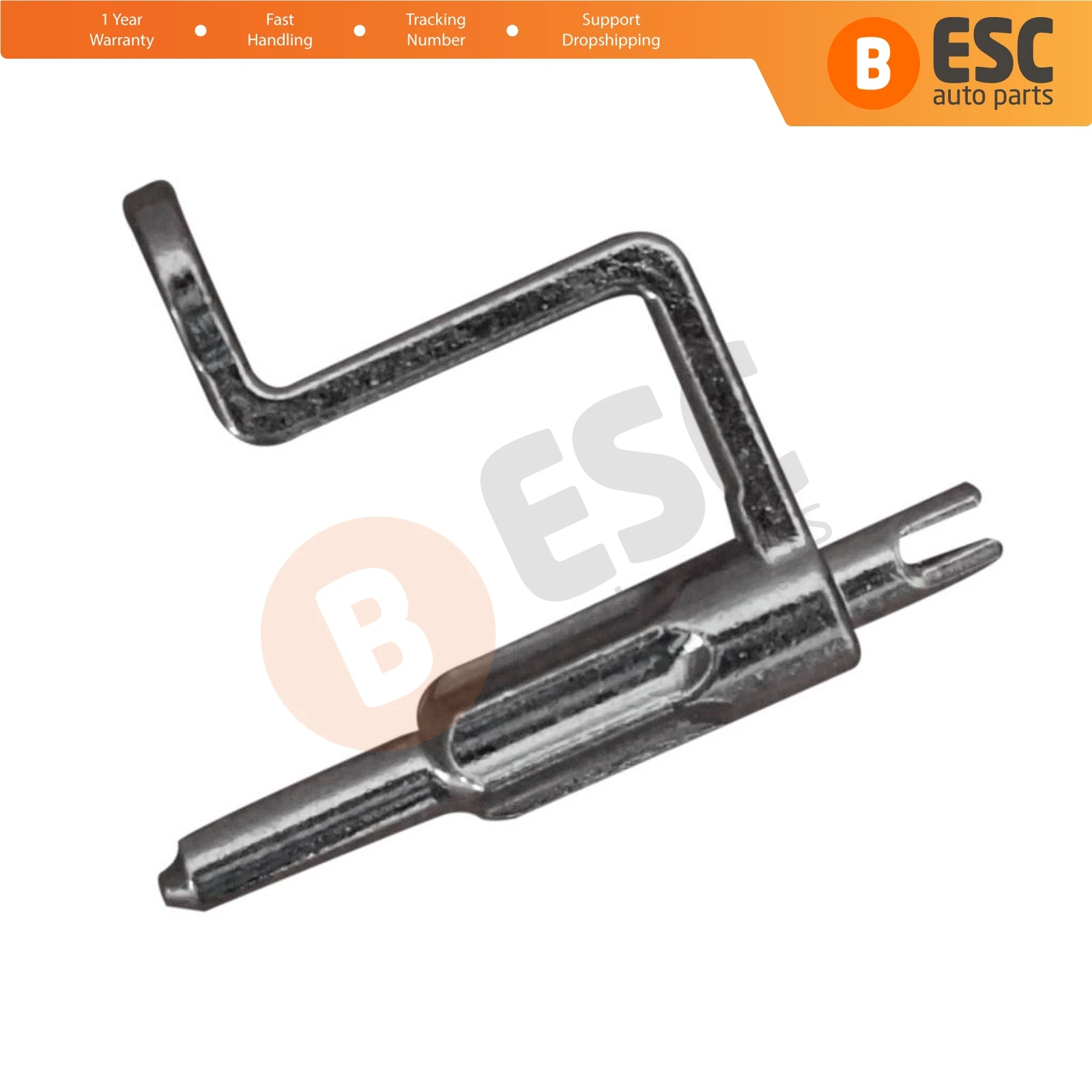 

ESC Auto Parts EDP561 Inner Door Handle Repair Metal Pin 136040 ; 13297179 for Opel Corsa C D Fast Shipment Ship From Turkey