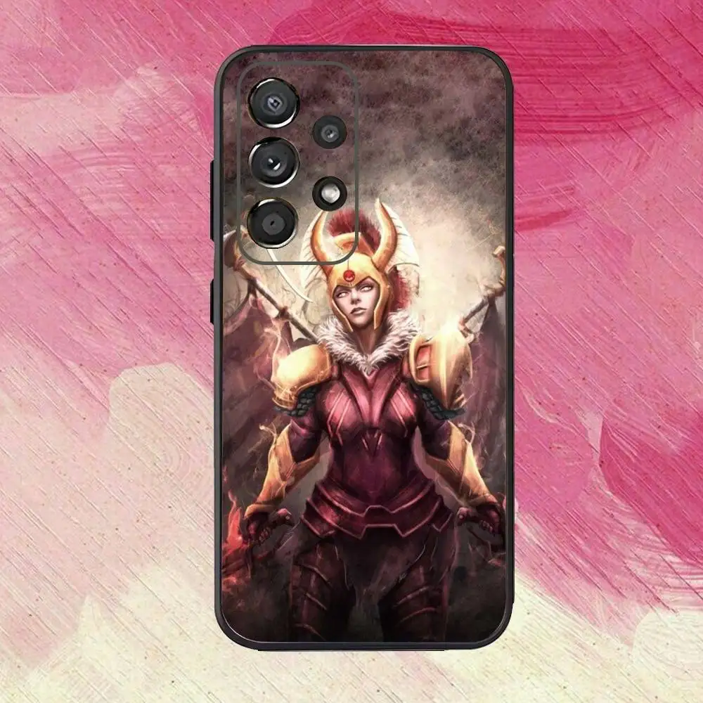 حافظة هاتف D-Dota 2 الرائعة لهاتف سامسونج S25، S24، S21، S22، S23، S30، Ultra، S20، Plus، Fe، Lite، Note، 10,9,5G غطاء أسود #6